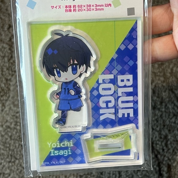 Blue Lock Yoichi Isagi Acrylic Figure Stand Japan Exclusive Officially Licensed - Picture 4 of 7
